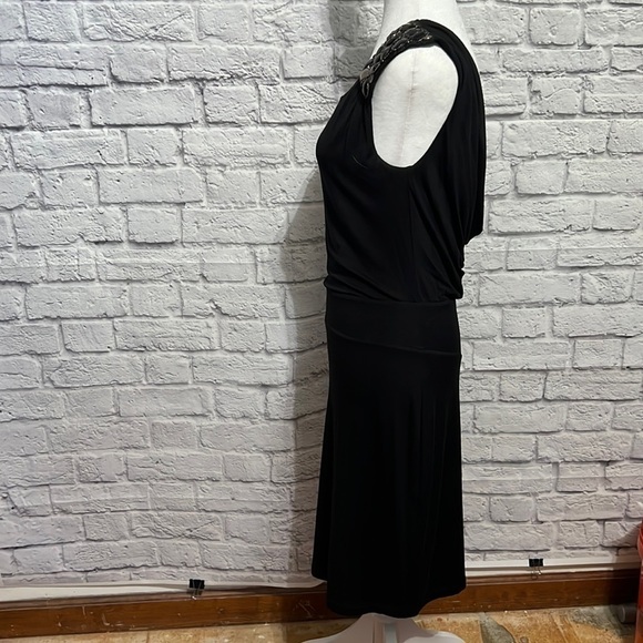 BORDEAUX Los Angela’s Women’s Small Black Sleeveless  Dress - Picture 5 of 12